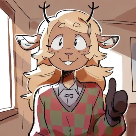 Noelle (Deltarune) | lora | COMMISSION | by QUAZAR