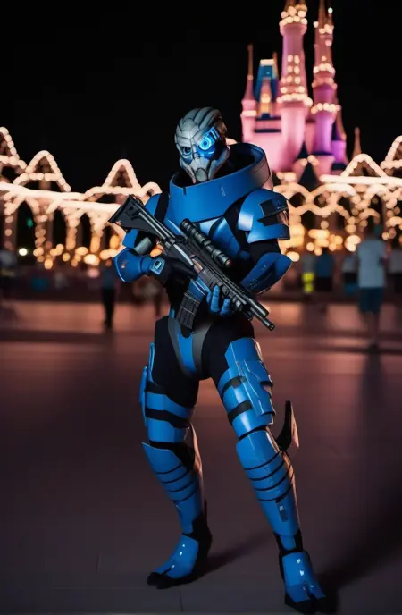 Garrus Vakarian - Mass Effect franchise - SDXL