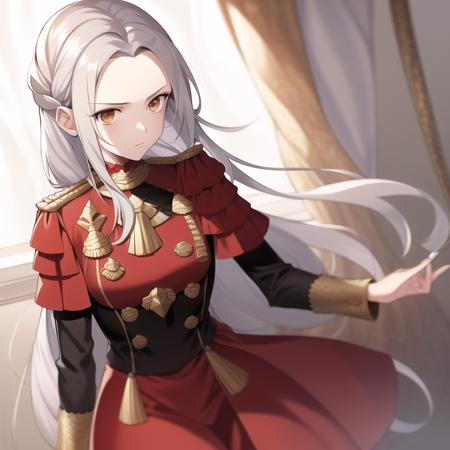 1girl, (highres), (masterpiece), anime, 1girl, edelgard von hresvelg, fire emblem: three houses