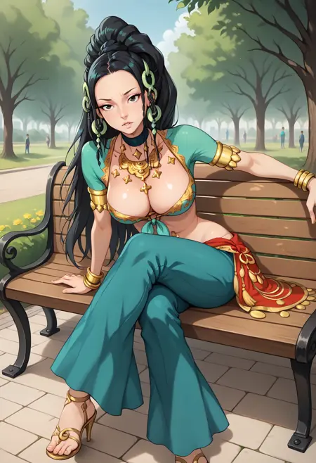 Lotus (Zero Escape: 999, Nine Hours, Nine Persons, Nine Doors) [Pony Diffusion]