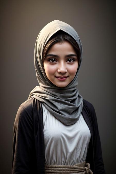 1 Woman, beautiful aesthetic,  pakistani, seductive look, cute face, stunningly beautiful, (smile 0.2),  charming modesty, hijab, abaya, boobs, thick body, thin waist, complete view, view, far view,  front view, [stylish], soft face, delicate look, best lighting, oily skin, extremely detailed eyes, (extremely detailed face) beautiful, elegant, highly detailed, 
(realistic high resolution), (8K), (extremely detailed),  (best quality), (super detailed), (masterpiece)  (ultra-detailed), (hyperrealism:1.2), (photorealistic, hyperdetailed:1.2), insane details,