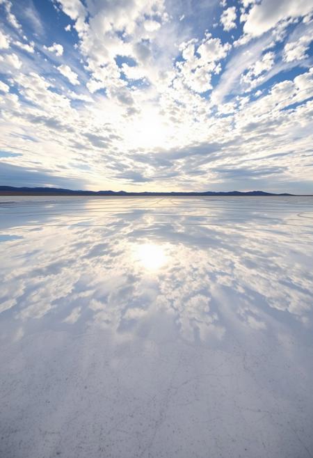 Salt flats in Bolivia, reflecting heavens on Earth.