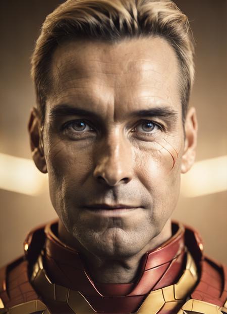 <portrait of sks person as a iron man, masculine, epic > (photo, studio lighting, hard light, sony a7, 50 mm, hyperrealistic, big depth of field, matte skin, pores, wrinkles, concept art, colors, hyperdetailed)