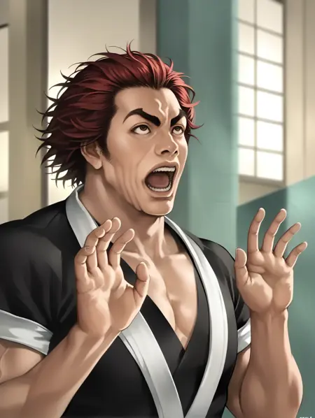 Nikaido Moriyoshi's OMG face