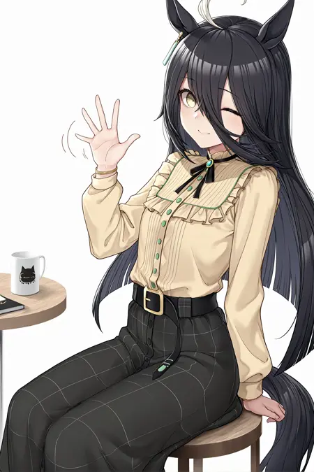 manhattan cafe (casual) (umamusume) [マンハッタンカフェ(私服)] <ウマ娘> <ILL>