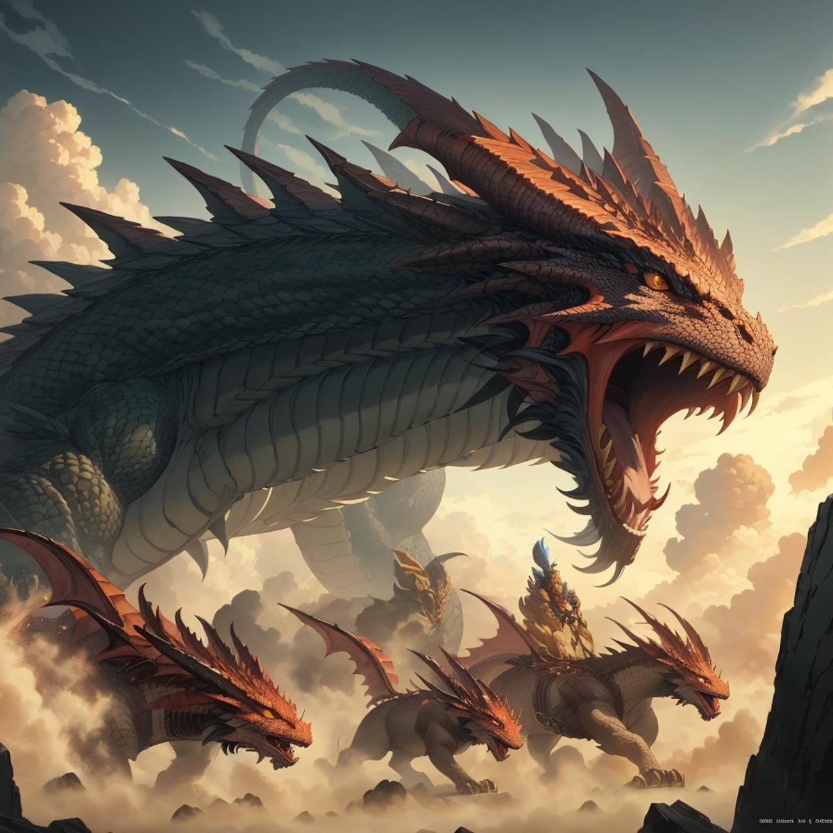 fantasy monsters image by whalebotanist