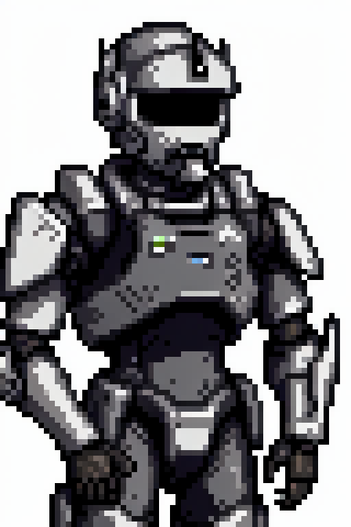 a man with an exo armor, (simple background:1.2) <lora:svportrait64-v1:0.9>