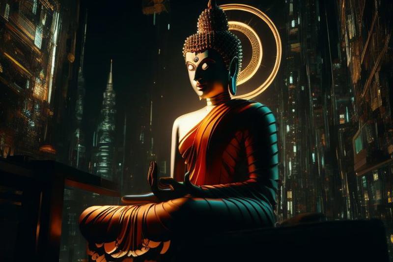 Buddha image by iamq007