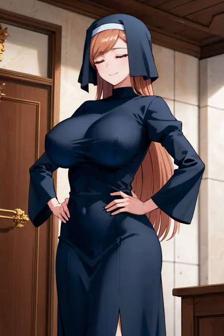 Priestess/神官 (Fantasy Bishoujo Juniku Ojisan to) LoRA