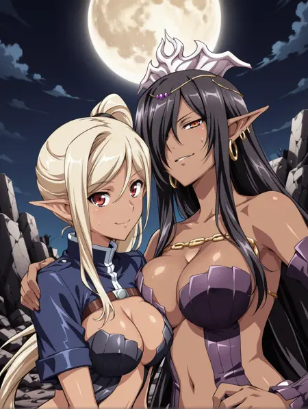 Chloe and Olga / Kuroinu 黒獣