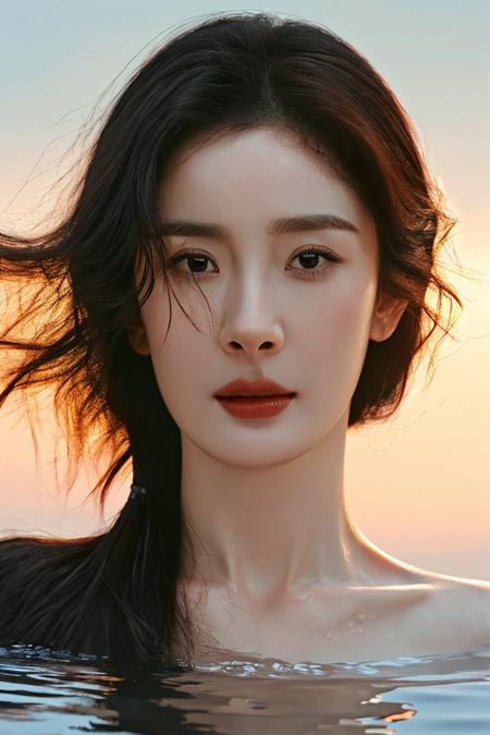 (masterpiece,best quality,ultra high res:1.2),(photo-realistic:1.3),1girl,solo,(beautiful face,exquisite face,skin texture:1.2),(wet skin:1),(floating hair:1.2),
yangmi,1girl,<lora:ym_2_-000001:1>,