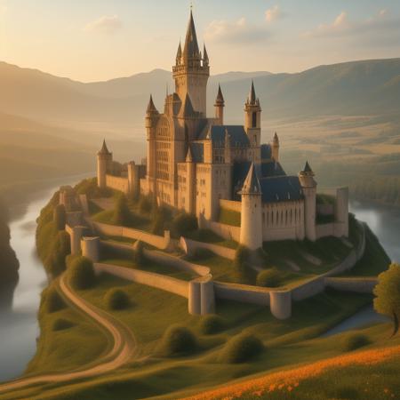 landscapes of castles and fortresses V2
