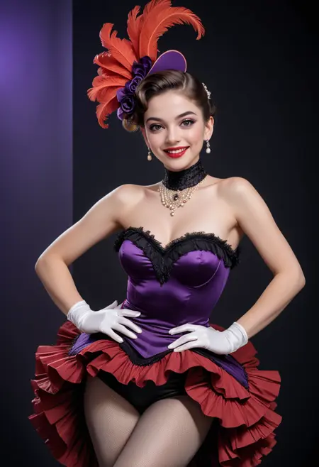 Dynamic Wildcard - french cancan unleashed