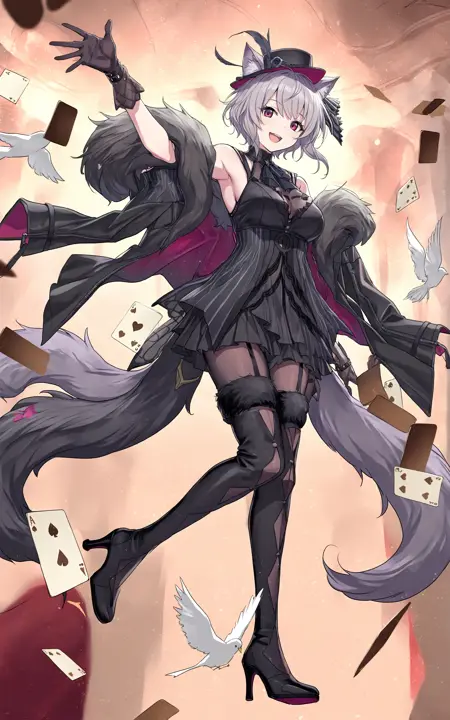 明日方舟 × BanG Dream! Ave Mujica 祐天寺若麦 yuutenji nyamu (magician of passion)