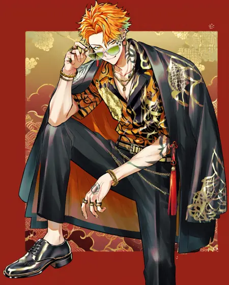 宇佐美リト 極道衣装 / Usami Rito Yakuza Costume(にじさんじ NIJISANJI)