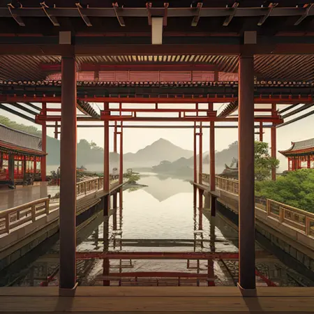 Chinese ink painting