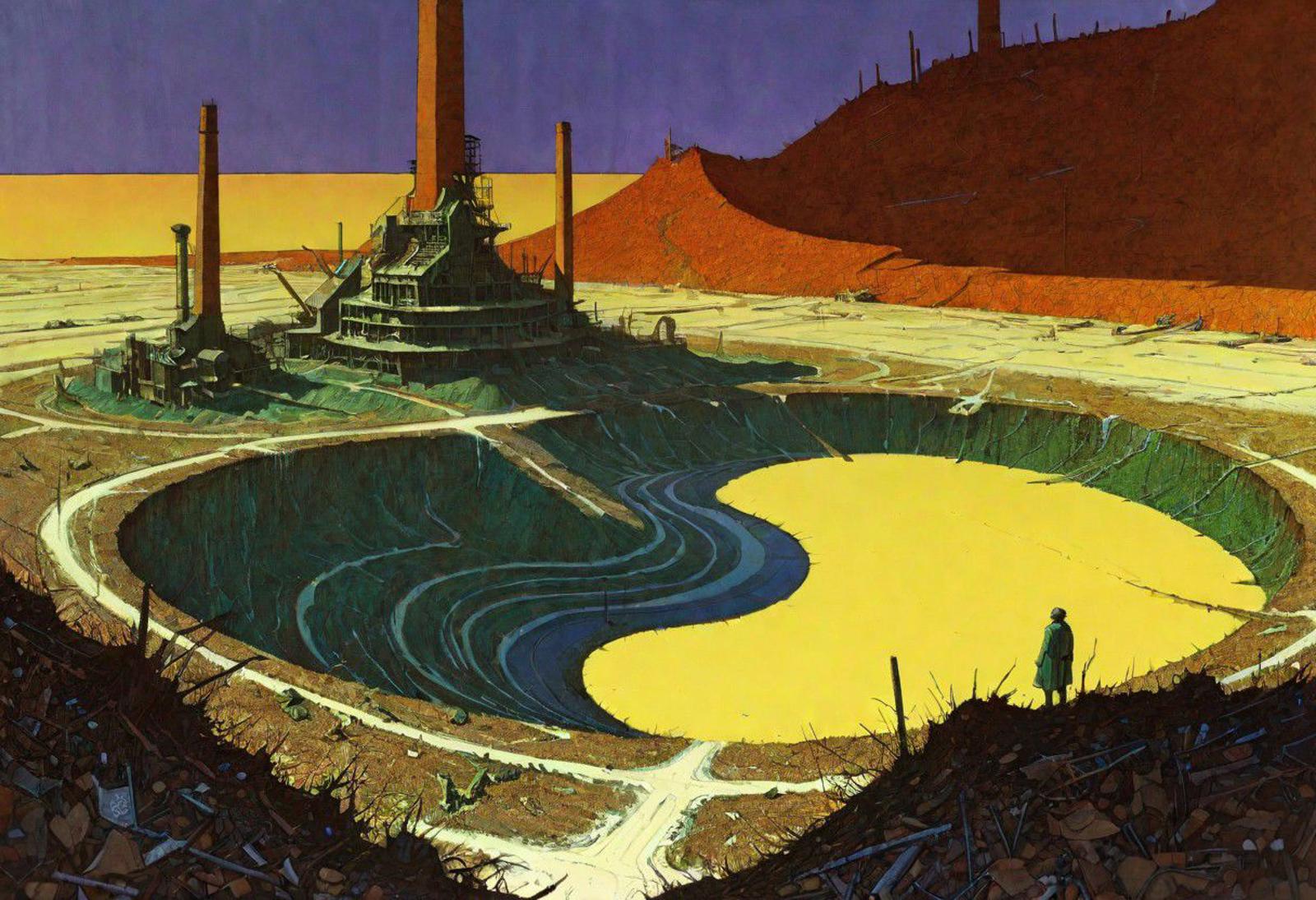 Moebius (Jean Giraud) Style image by anoptic