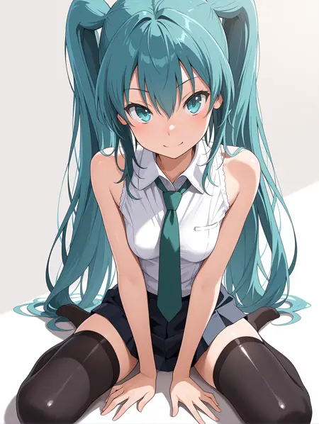 【Illustrious】初音 ミク VOCALOID 【ワイズマ】 (Hatsune Miku) (ワールド イズ マイン)