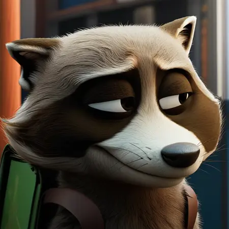 Falcon Raccoon (Falcon Express 2025) PonyXL