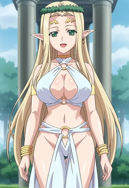 Celestine Lucross, Olga Discordia, Alicia Arcturus, Chloe, Claudia Levantine, Kaguya, Luu Luu, Maia, Prim Fiorire - *ALL* of the Kuroinu Girls in one model!