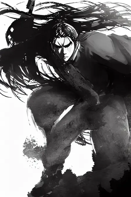 武侠水墨,Wuxia Ink Painting
