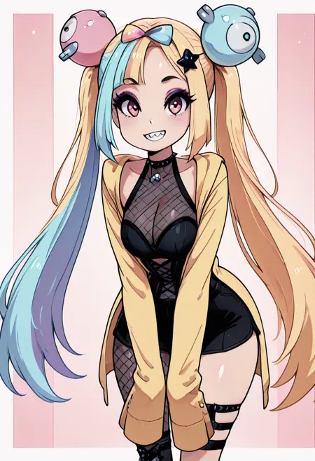 Iono (Goth): Electro Fangs (Pokemon Citron) [Illustrious]