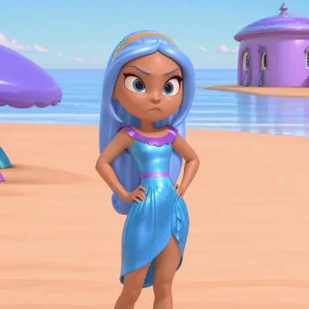 Gigi (Shimmer and Shine) Illustrious
