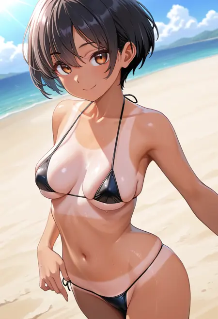 スポーツブラ&ブルマ日焼け跡 (Sports Bra & Buruma Tan Lines) LoRA