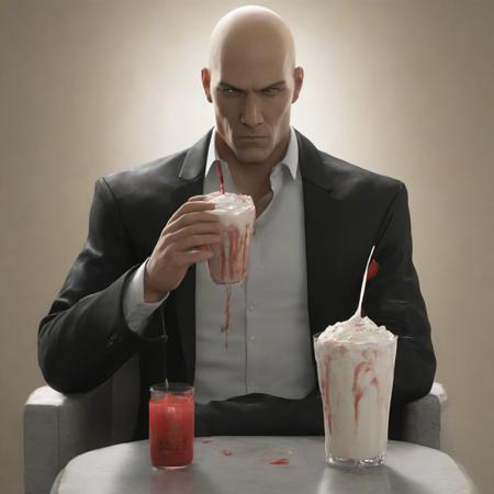 06669-3377103764-masterpiece,high%20quality,_%20_lora_PE_Hitman47_0.8_%20%20PEHitman,_drinking%20milkshake.jpeg