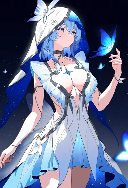 Character:守岸人 鸣潮 shorekeeper_(wuthering_waves) 【Noob V-pred 0.6】