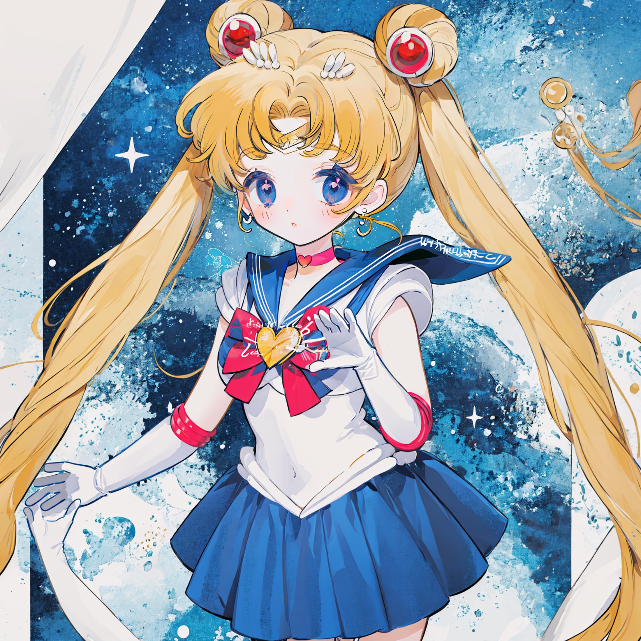 Sailor Moon (Tsukino Usagi) セーラームーン (月野うさぎ) / Sailor Moon image by SoftCherries