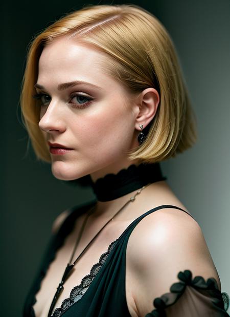 portrait of Evan Rachel Wood, disgust , wearing nightwear , with ash blonde Lob (long bob) , background gothic epic (photo, studio lighting, hard light, sony a7, 50 mm, matte skin, pores, colors, hyperdetailed, hyperrealistic), <lyco:Evan Rachel Wood:1.1>