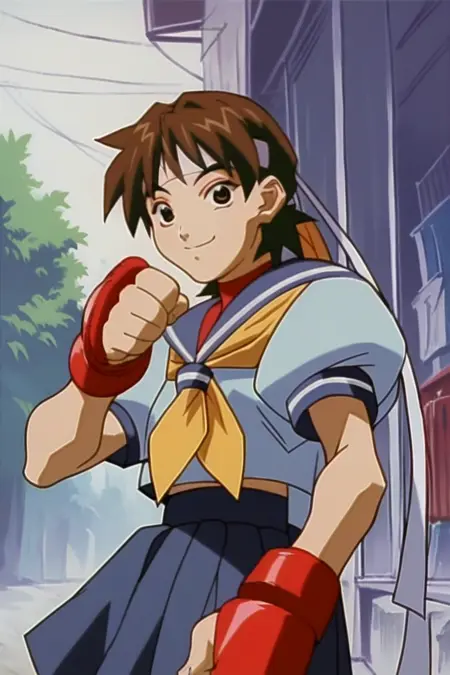 Sakura Kasugano - Street Fighter Alpha: The Animation