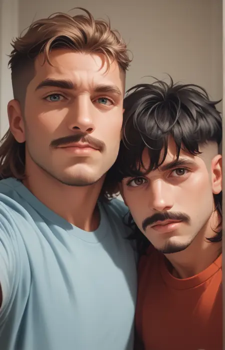 Modern Mullet Hairstyle