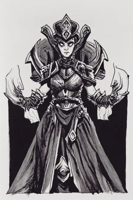 Andrew Mar Inking (Illustrator Ink) - Style
