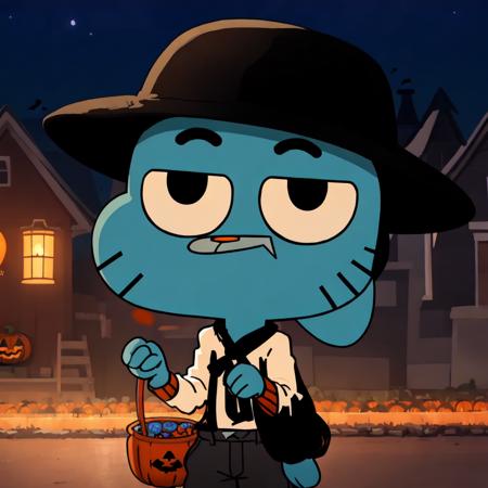 "The Amazing World of Gumball" Gumball Watterson Stable Diffusion 1.5