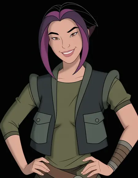 Akima Kunimoto (Titan A.E.) [Comission]