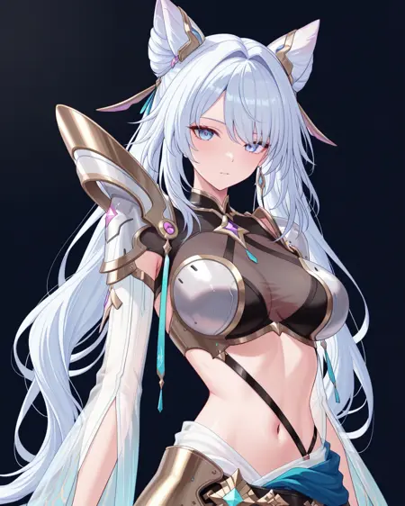 [Commission]秋雨 幻霞剑仙 / シュウウ 幻霞剣仙 / Qiuyu "The fairy of sword"《星之翼 / 星の翼 / Starward》[HiKaRi]