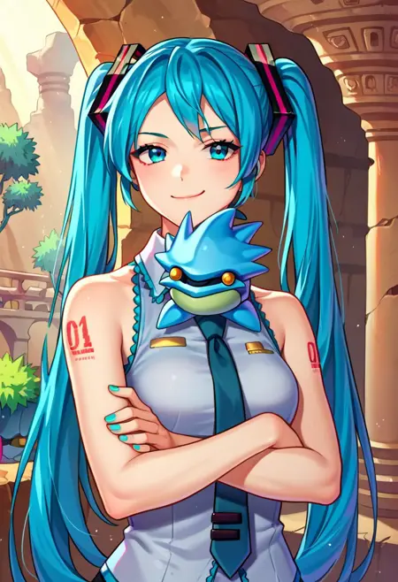 [PD] (Chill the) Mercury Djinn / (ムース) マーキュリージン (黄金の太陽)