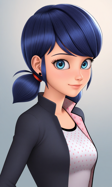 [ANIMAGINE/WAI-ILLUSTRIOUS] Marinette (3D Style) WAI-ILLUSTRIOUS Screencap