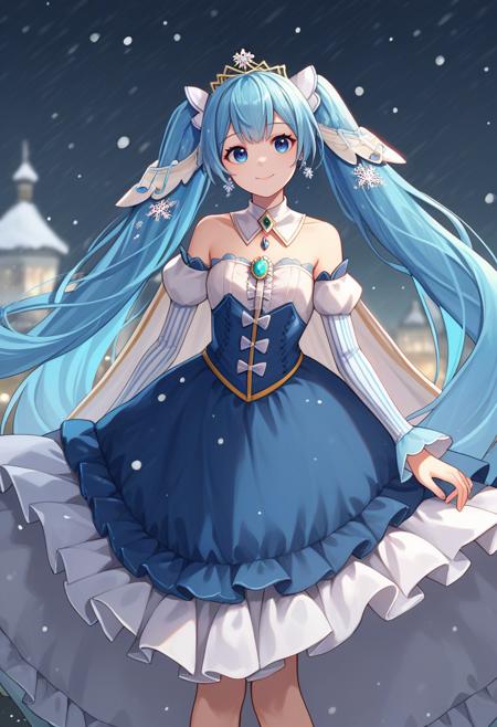 [PonyV6 XL] Yuki Miku (2019) | Vocaloid v1.0