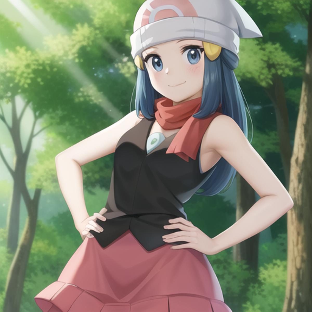 Modelo AI Art LoRA: Dawn (Pokemon)