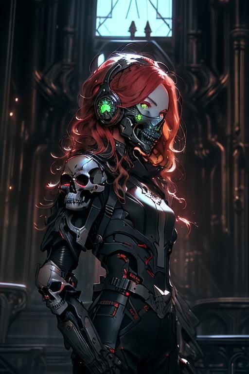 Cyberskull Armour image by vintrcult
