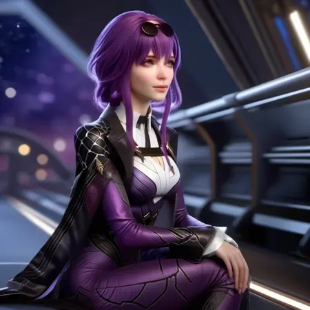 Character - Kafka/カフカ/卡芙卡 -Honkai: Star Rail (SDXL 0.9)