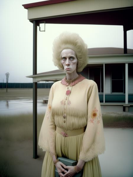 <lora:AlecSoth:1>et in arcadia ego, by Alec Soth