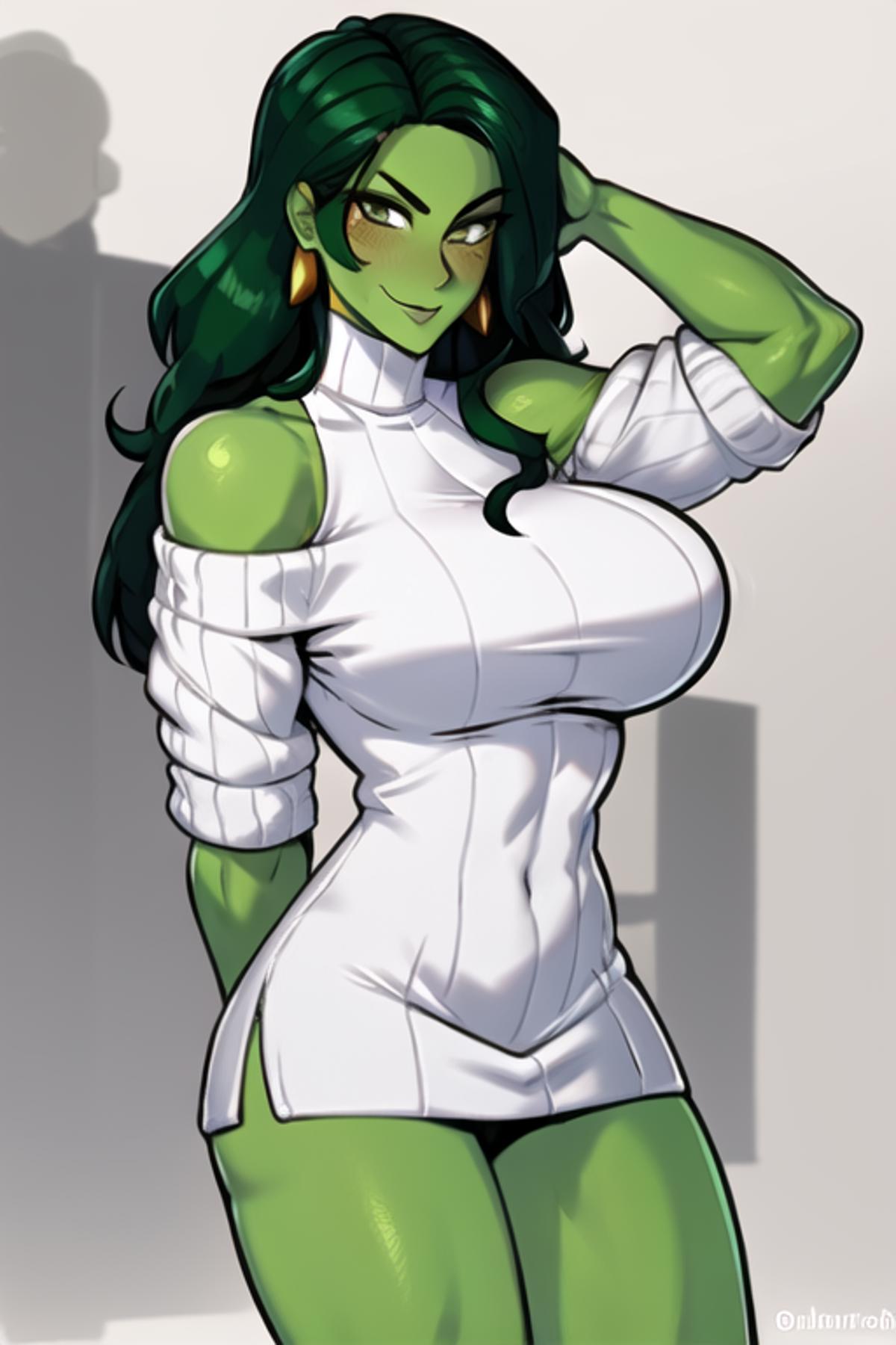 She Hulk(marvel Comics) - v1 | Stable Diffusion LoRA | Civitai