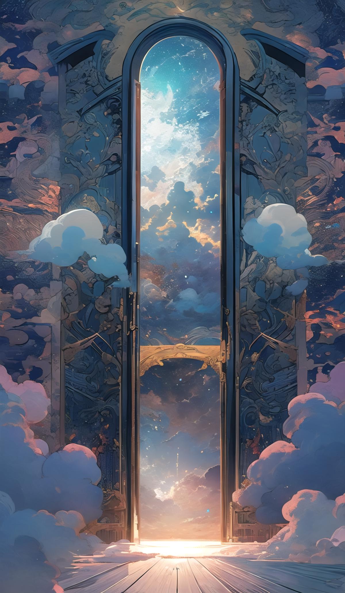 [LoCon] Pearly gates/ 扉 Concept image by L_A_X