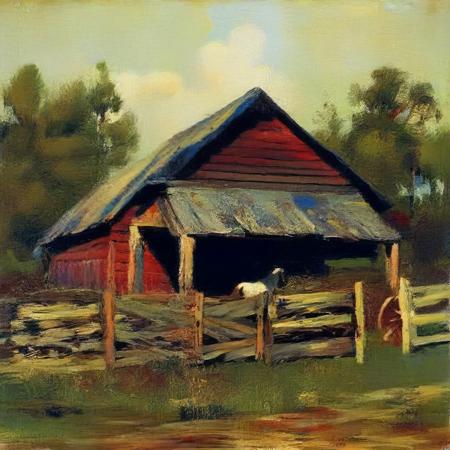 Artist Style Lora - Isaac Levitan v1.0