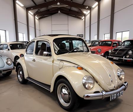 breathtaking ,<lora:quiron_beetleVW_V1_Lora:0.67> beetleVWQuiron car,   . award-winning, professional, highly detailed