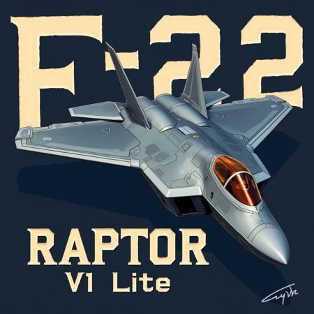 F-22 Raptor V1 Flux Dev - v1.0 Lite v1.0 Lite